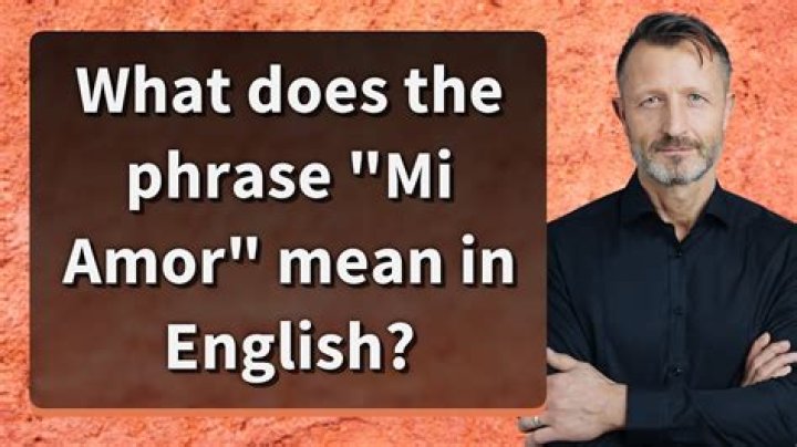 amore in english