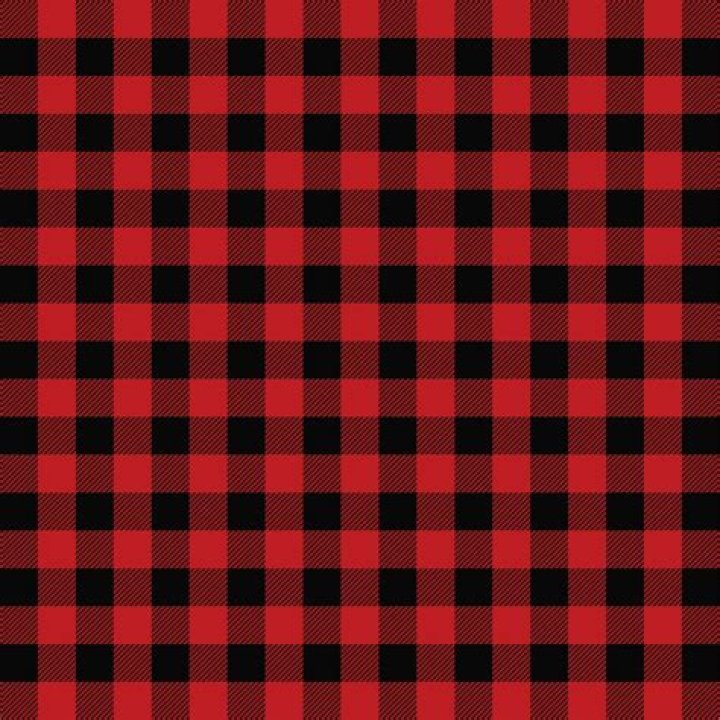 black and red plaid