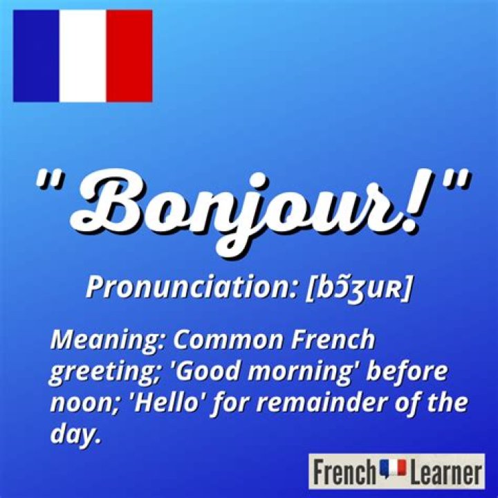 bon jour meaning