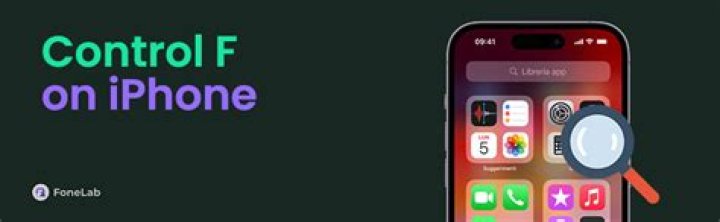 can you control f on iphone