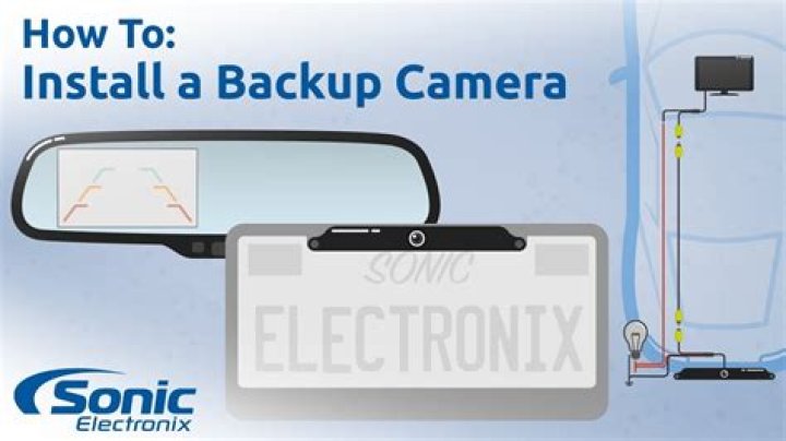 car backup camera installation
