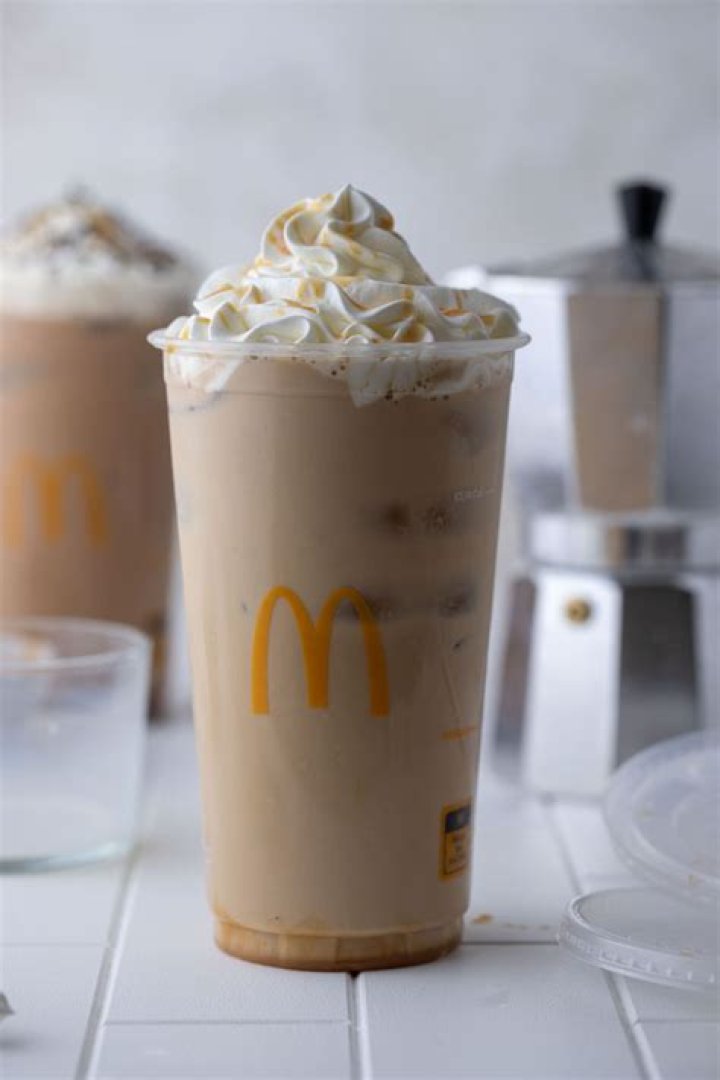 caramel iced coffee mcdonalds
