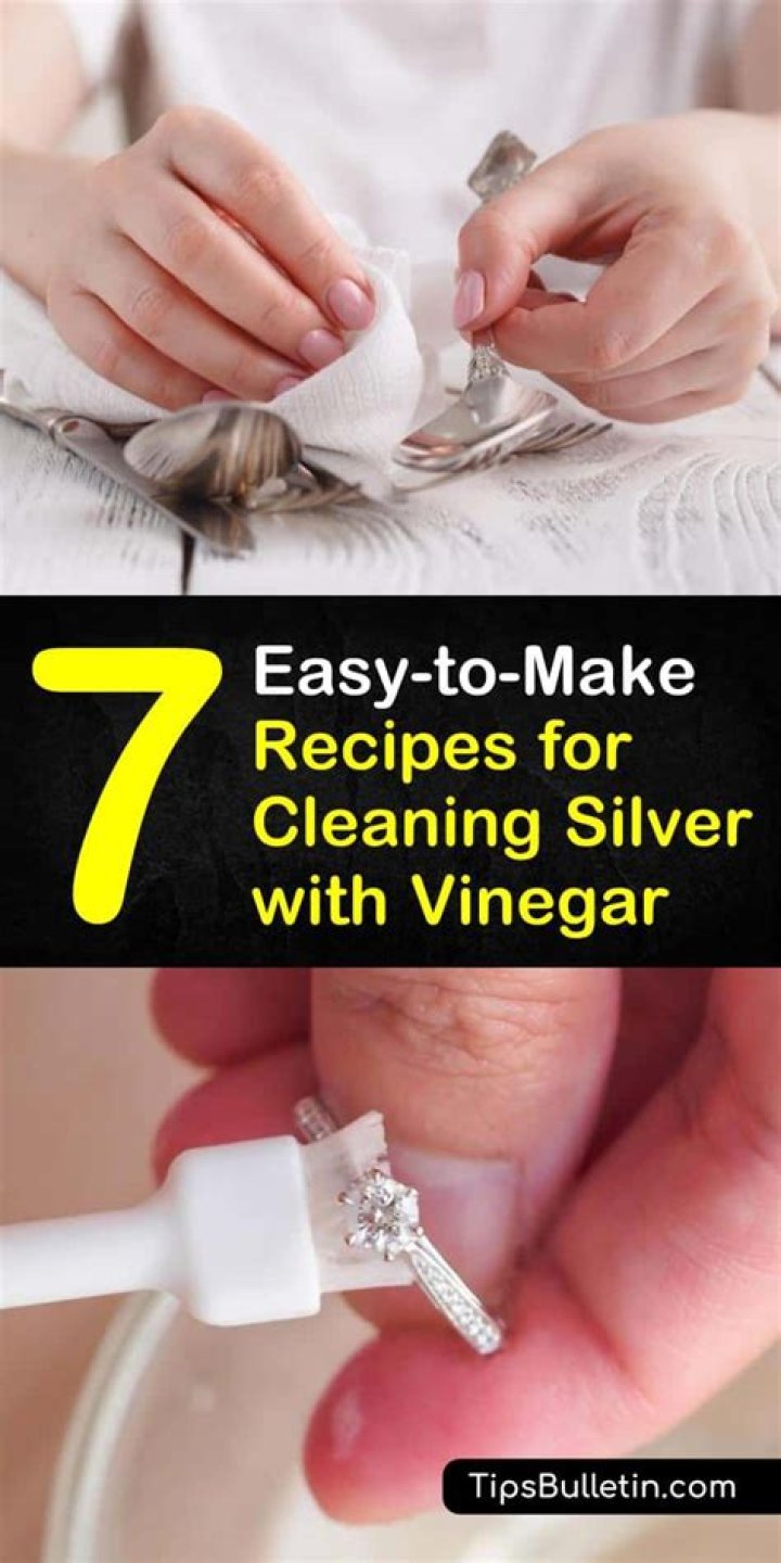 cleaning silver with vinegar