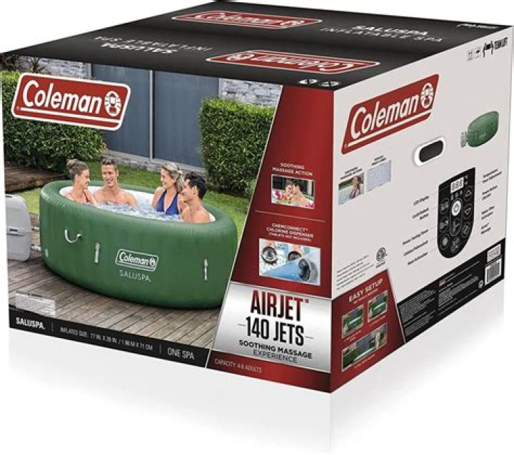 coleman spa hot tub
