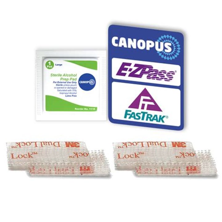 ez pass mounting strips