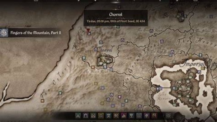 fingers of the mountain oblivion