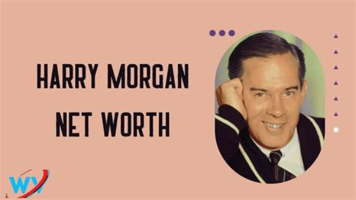 harry morgan net worth