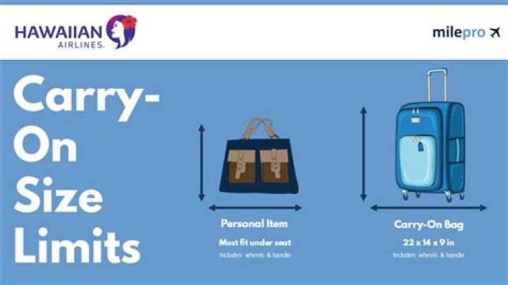 hawaiian airlines carry on