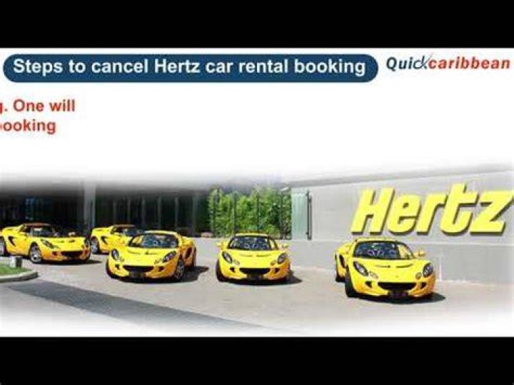 hertz cancel reservation