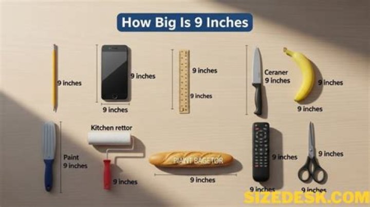 how big is 9 inches