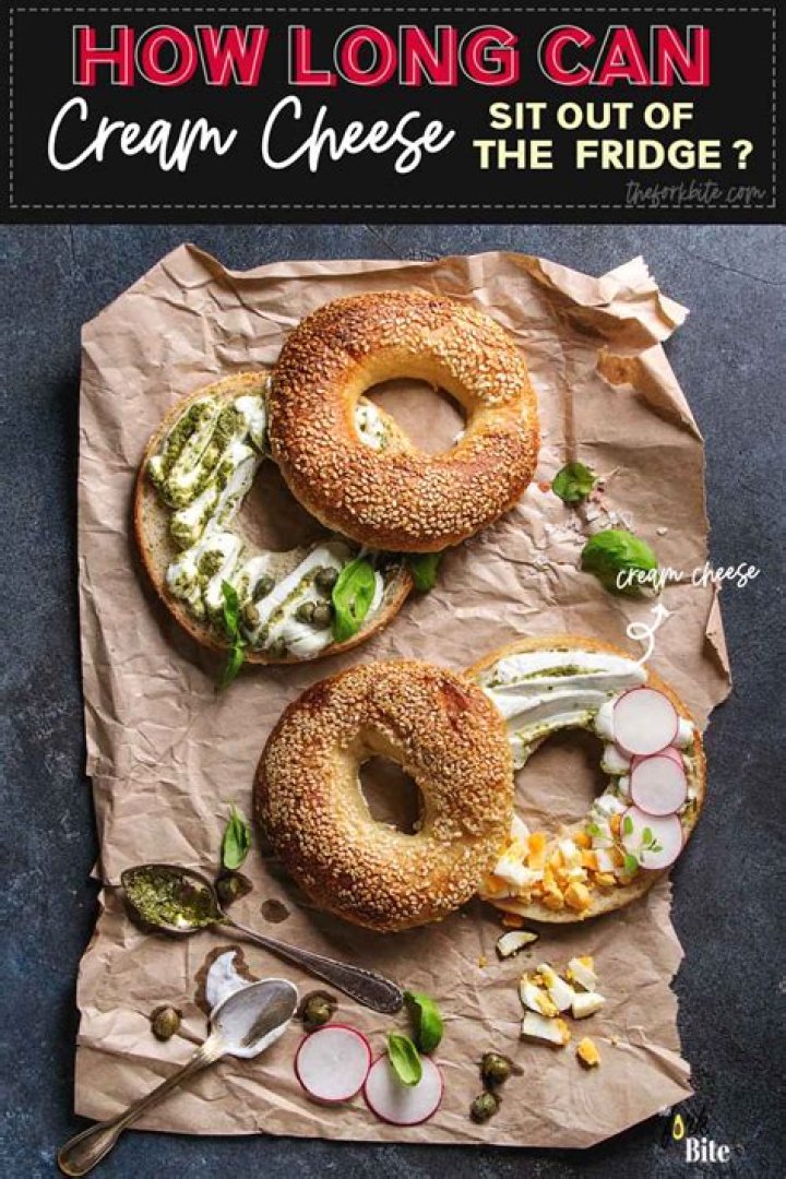 how long can you leave cream cheese out
