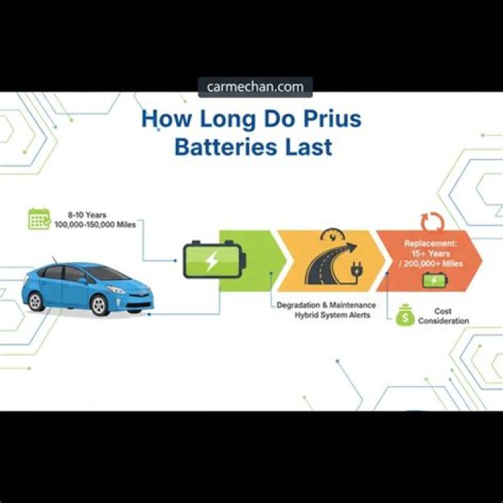 how long do prius batteries last