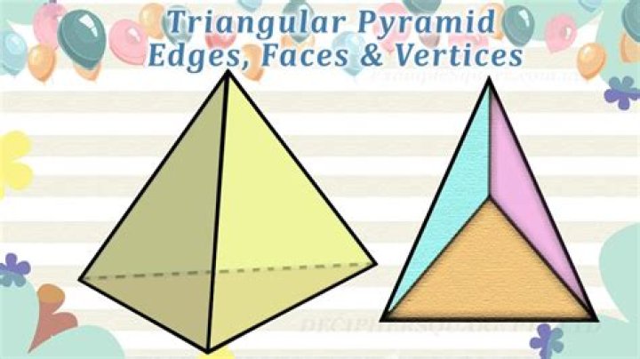 how many faces does a triangular pyramid have