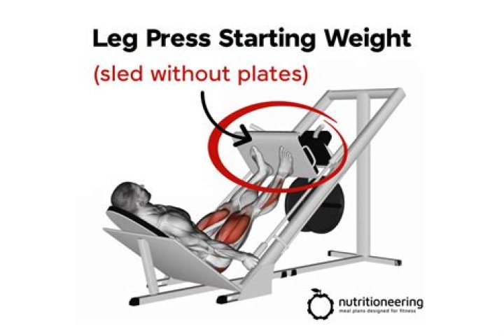 how much does a leg press weigh