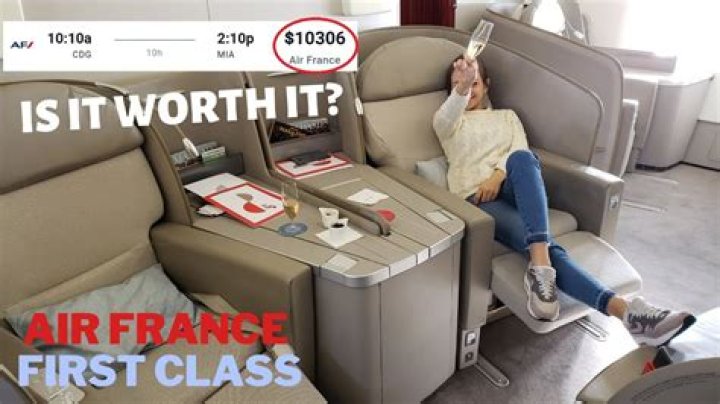 how much is a first class ticket