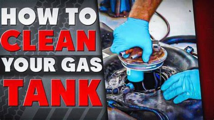 how to clean a gas tank that has been sitting
