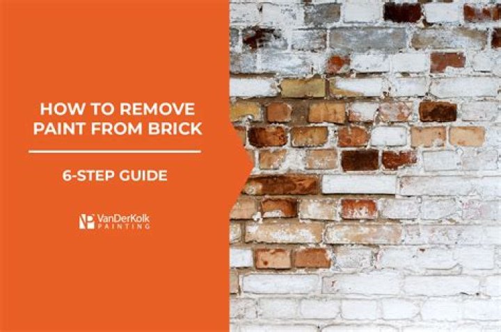 how to get paint off brick
