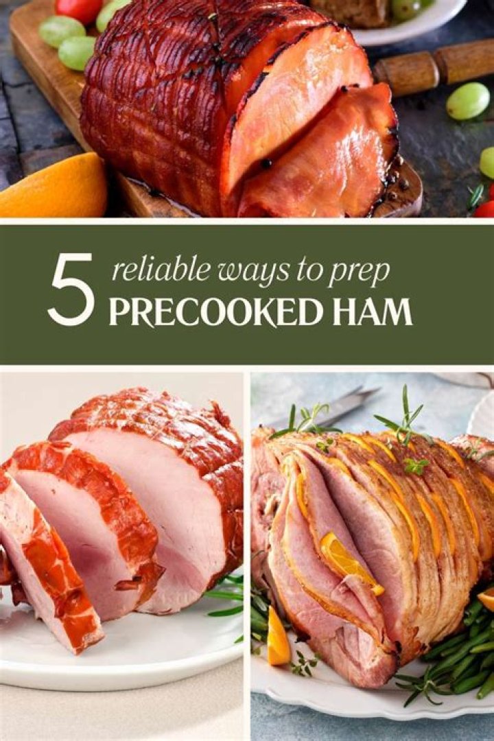 how to heat a precooked ham