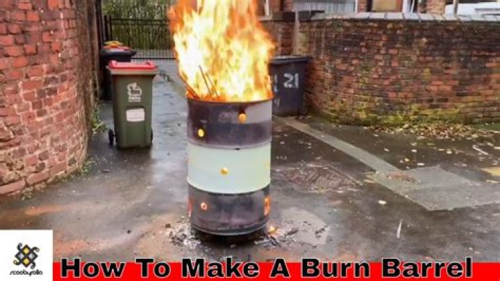how to make a burn barrel