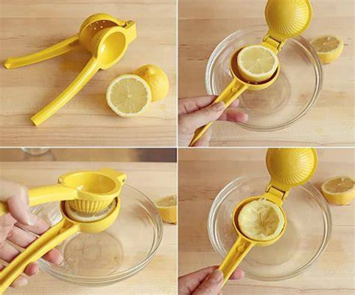 how to use a lemon squeezer