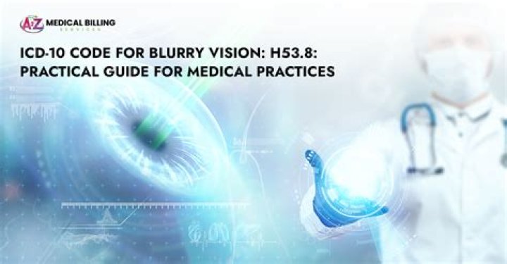 icd 10 code for blurry vision