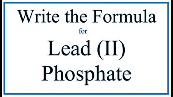 lead(ii) phosphate