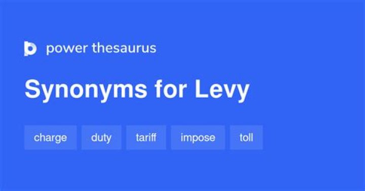levy synonym