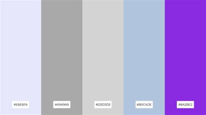 light grey purple