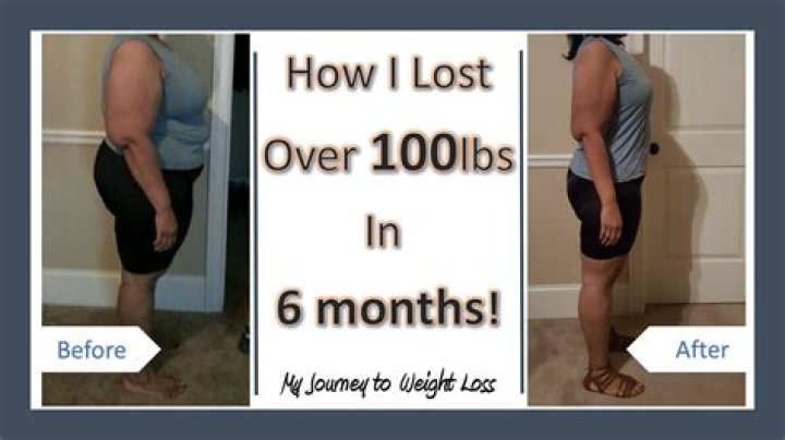 lose 100 pounds in 6 months