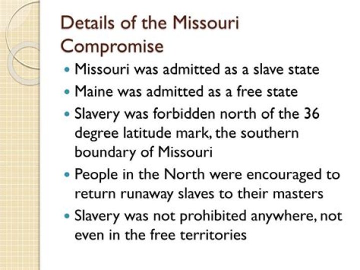 missouri compromise significance