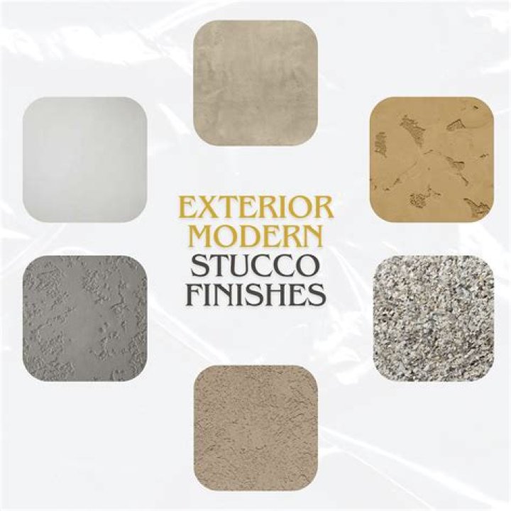 modern stucco finishes