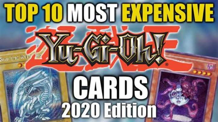 most expensive yugioh card 2020