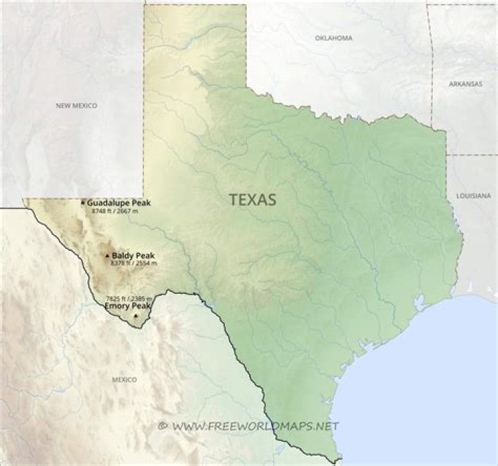 mountain range texas