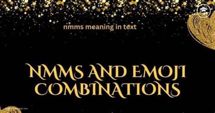 nmms meaning in text