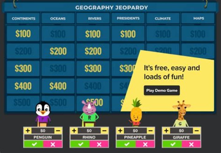 online jeopardy game