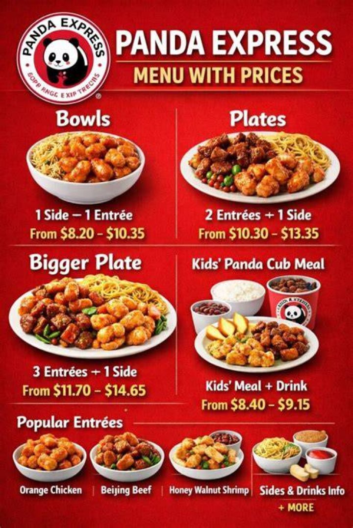 panda express bowl price