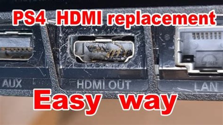 ps4 hdmi port replacement