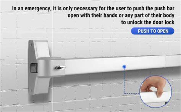 push bar door
