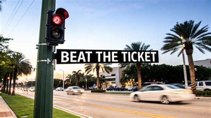 red light camera ticket florida
