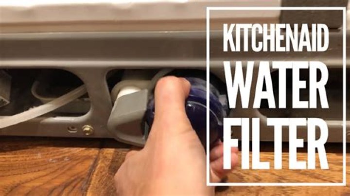 replace kitchenaid water filter