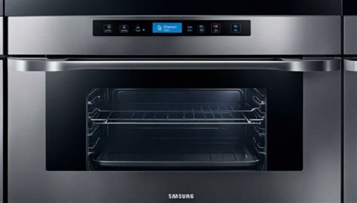 samsung oven steam clean