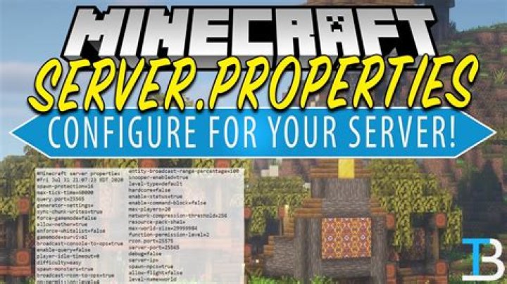 server properties minecraft