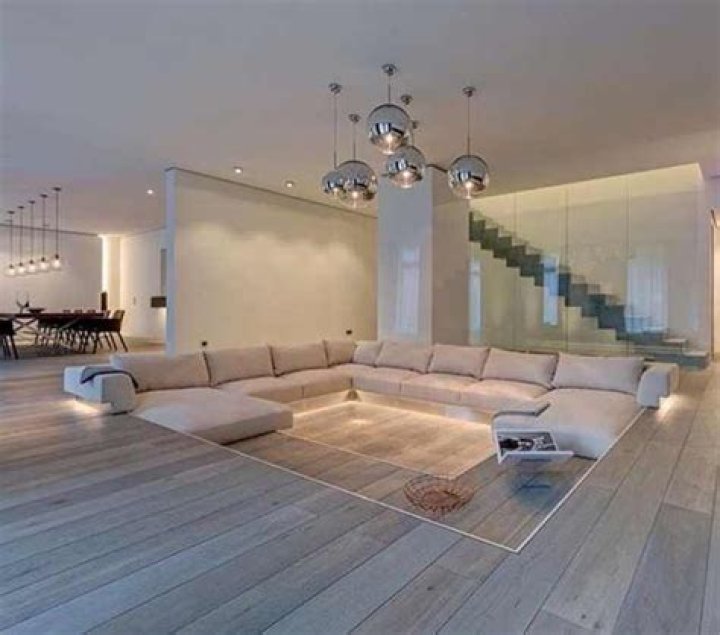 step down living room