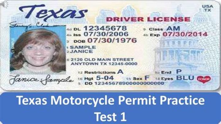 texas motorcycle license