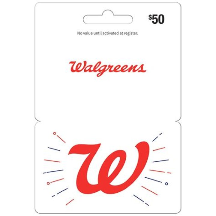 walgreens gift card selection
