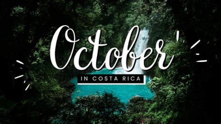 weather in costa rica in october