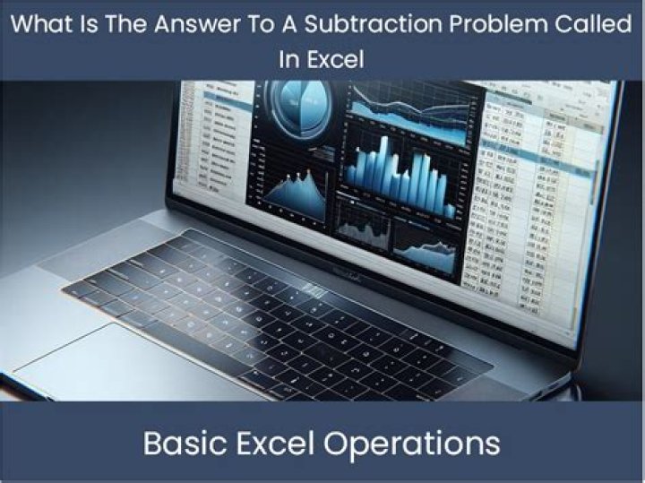 what is the answer to a subtraction problem called