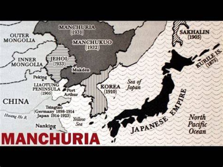 when did japan invade manchuria
