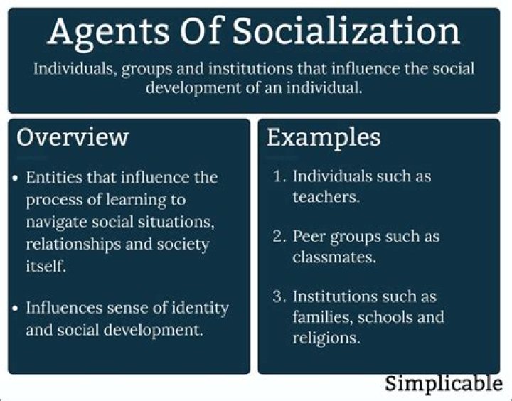 which of the following is an agent of socialization