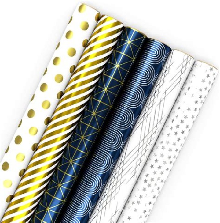 wrapping paper rolls